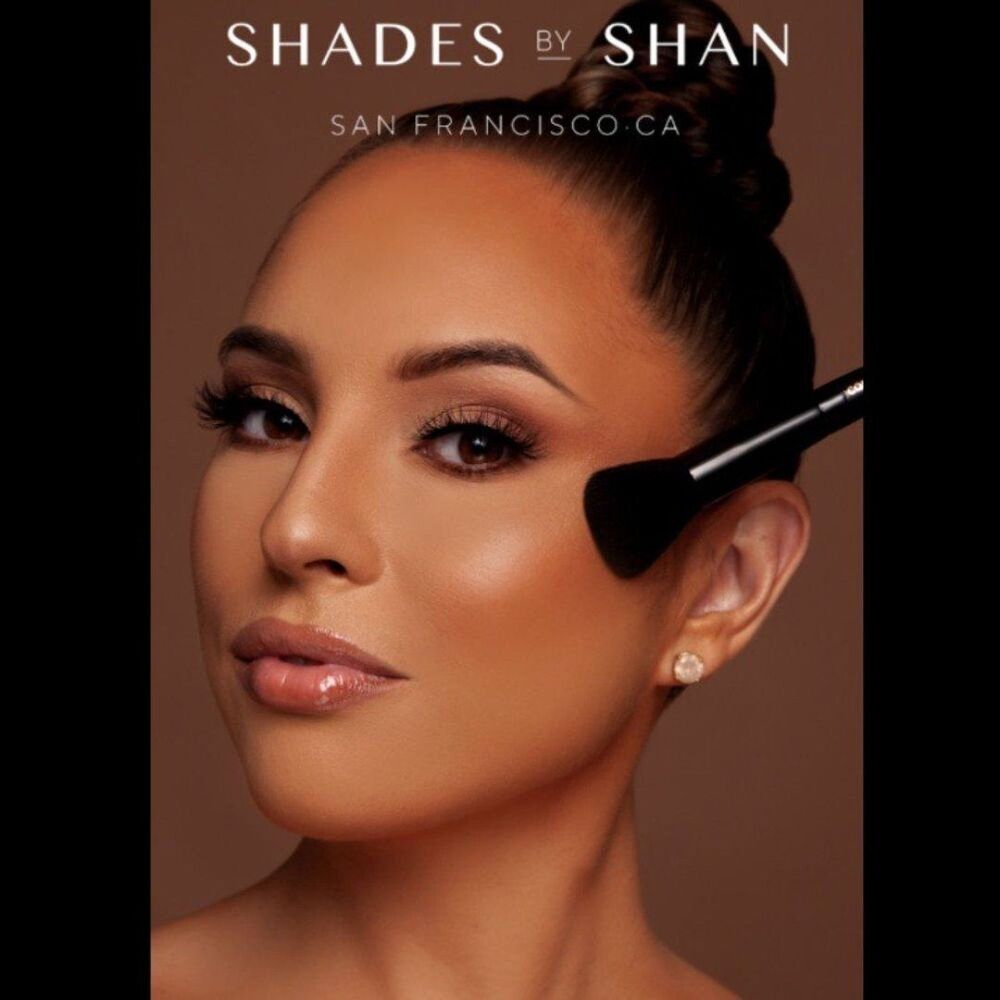 2/$15! SHADES BY SHAN High Shine Golden Matte Highlighter Single in Irma OS